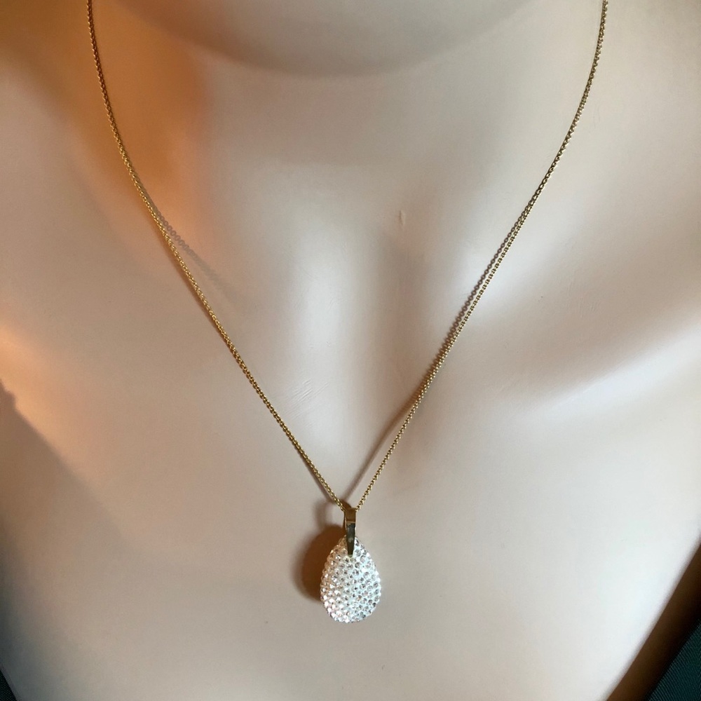 Drop bling necklace - Picture 3 of 6